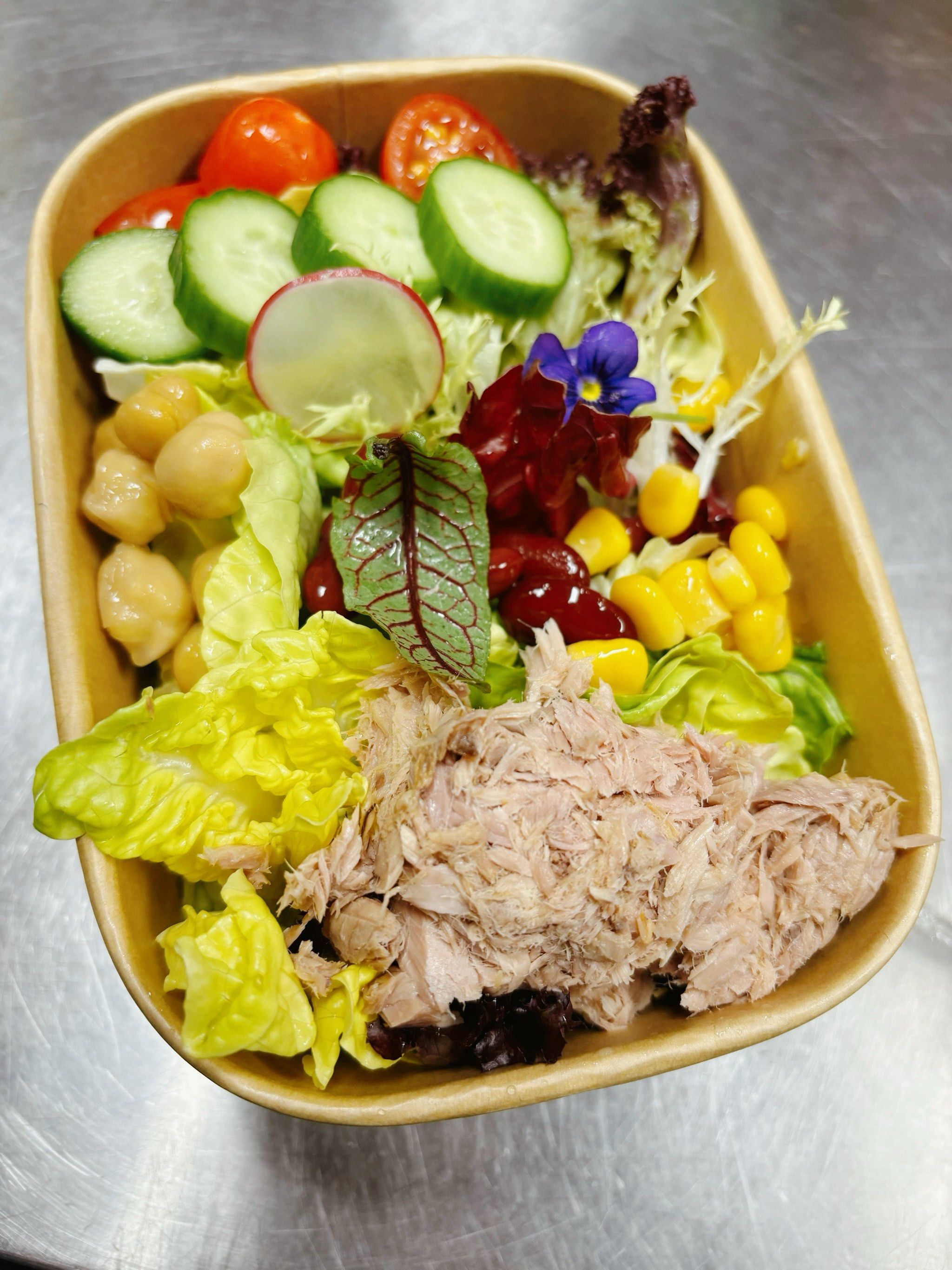 超人气西餐厅 #健康轻食沙拉 金枪鱼沙拉