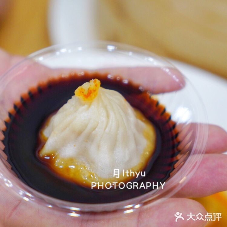 好吃蟹黄汤包咬一口会爆浆