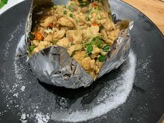 火焰豆腐包-朵朵开素食餐厅(后宰门街店)
