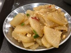 萝卜炒肉-华中科技大学东三学生食堂