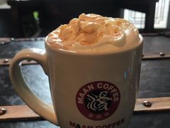 榛果焦糖拿铁-maan coffee漫咖啡(通州店)