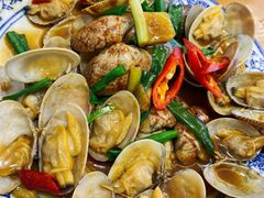 姜葱炒白贝-鑫鸿达·海鲜闽菜热炒小馆(中山路店)