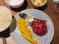 芒果糯米甜饭-星叶·东南亚料理(宁波万象汇店)