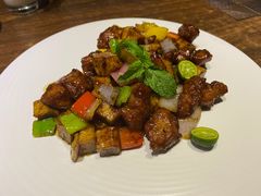 鲜菌黑椒牛仔粒-宋庄魁元艺术餐厅