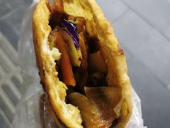 -清真回族八哥秘制饼夹菜