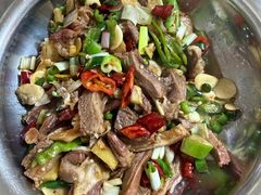 尖椒炒羊肉-三中高皇羊肉馆