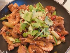 香锅牛蛙加虾-四季暖堂·融合江浙菜(N1955创业园店)