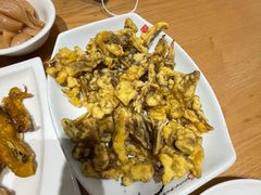 椒盐蘑菇-秦香阁·西北家常菜(徐汇日月光中心店)