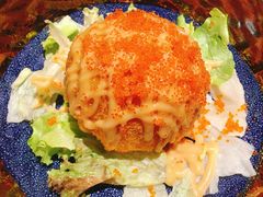 蟹籽熔岩土豆沙律-鸟鹏烧鸟居酒屋(熙龙湾店)