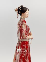 点击看大图 -艾拉·女王婚纱礼服馆