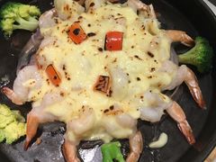 堂烹蒜蓉芝士虾-雀蓝川菜(奥体广场店)