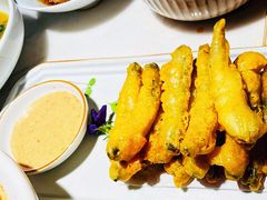 咸蛋黄四季豆-初蓉丨遇见新川菜(亲贤街荣耀店)