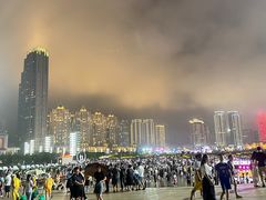 -大连星海广场音乐喷泉