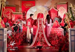 -LOVE SHINE婚纱·红鼎庄龙凤褂·妈妈装定制