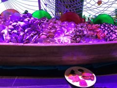-海棠湾洲际-涛·海底餐厅·美人鱼·自助餐·海底隧道
