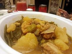土豆排骨海带锅-渔公码头·九龙湾国际饭店