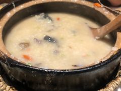 茶树菇枸杞乌鸡粥-火齐潮汕砂锅粥(五道口店)