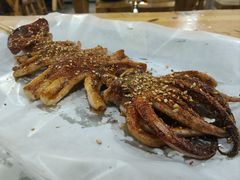 烤鱿鱼板-王哥铁板烧(簋街店)