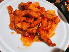菠萝古老肉-吕氏疙瘩汤·新鲁菜(济南万象城店)