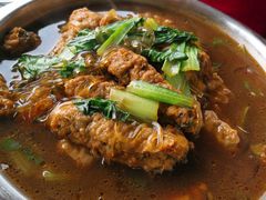 小白菜炖松肉-金家老三饭庄(常营店)