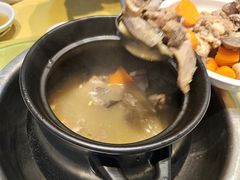 蛇骨草炖猪肝-大笑饭堂(甲子桥店)