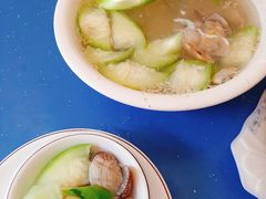 花蛤丝瓜汤-老杨饭店(万科里店)
