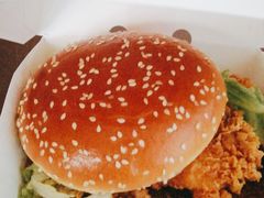 香辣鸡腿汉堡-肯德基(沪东店)