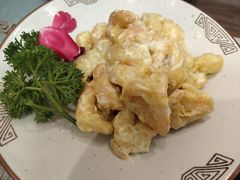 青芥虾球-鑫真味私房菜馆