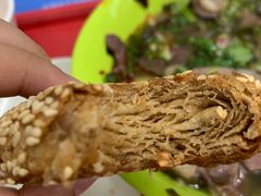 麻酱烧饼-北大学一食堂