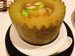 松茸竹笙炖菜胆汤-三号黄浦会Canton Table