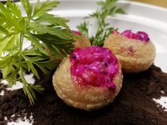薯球沙拉虾-观宴中餐厅