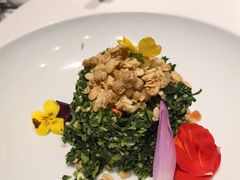 松子仁拌马兰头-上海1号私藏菜(静安店)