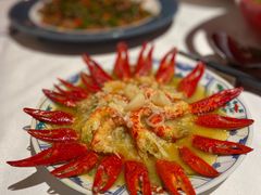 精品蒜茸小龙虾（大份）-小河盐帮·私家菜·烤鸭(三元桥·霄云路店)
