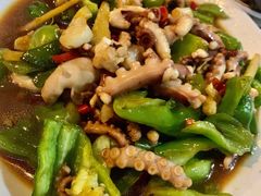 爆炒八爪鱼-阿尔法海鲜排档(爱琴海店)