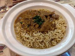 香浓沙爹牛肉煲仔面-九龙冰室(动漫星城店)