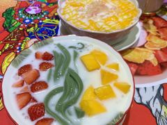 士多啤梨芒果绿茶拉面-甜心妈妈·榴莲星级糖水(北京路总店)