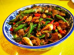 青椒炒肉-厦门客湘来湘菜馆(明发商业广场店)