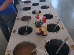 自助调料区-大连海鲜斑鱼火锅(安平店)