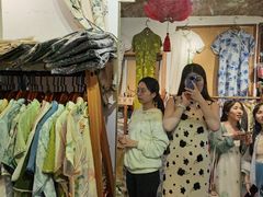 -暮晚尘香汉服旗袍