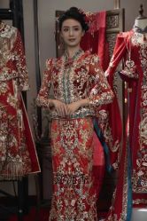 -懿沉香中式嫁衣礼服秀禾服龙凤褂马来褂旗袍总店