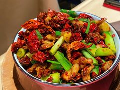 宫爆板筋-山石榴·贵州菜(丰盛里店)