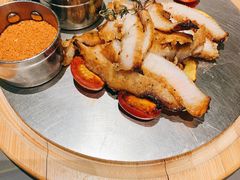 碳烤猪颈肉-小大董·烤鸭(观景餐厅·南京西路店)