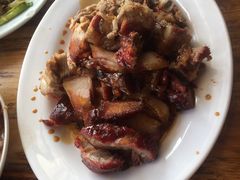 荔木叉烧拼烧排骨-大赤坎肥仔强烧味海鲜餐厅(大赤坎店)