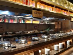 自助取餐区-韩京炭火烤肉自助料理(柯桥万达店)