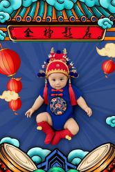 点击看大图 -小脚丫儿童摄影·满月新生儿