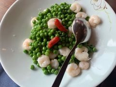 甜豆炒虾仁-杭州雅谷泉山庄酒店-餐厅