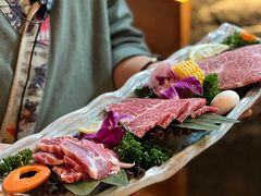 -明洞阿姨·韩式酱蟹烤肉·创意料理(三元桥店)