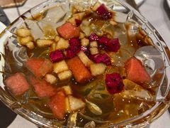 红糖冰粉-蜀九香火锅(九眼桥店)