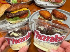 -Thanks美式餐厅(汉堡咖啡店)