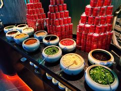 自助调料区-大隐·成都火锅Bistro(合生麒麟新天地店)